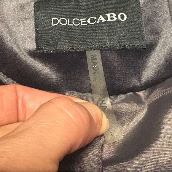 Dolce Cabo Charcoal Satin Jacket - Picture 5 of 9